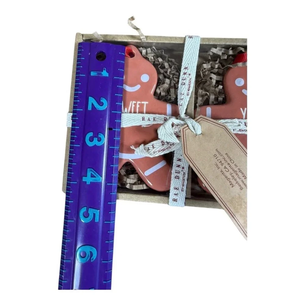 Rae Dunn Gingerbread‎ Men Ornaments